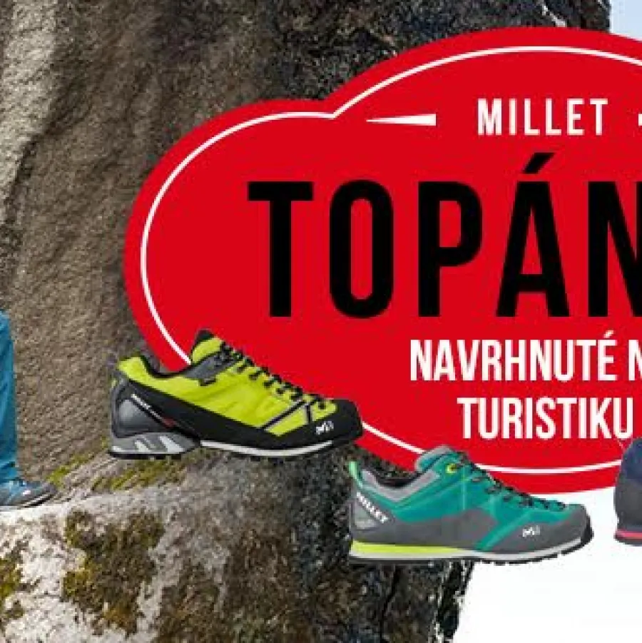 Nová kolekcia turistických topánok Millet