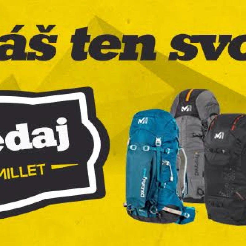 Výpredaj batohov Millet