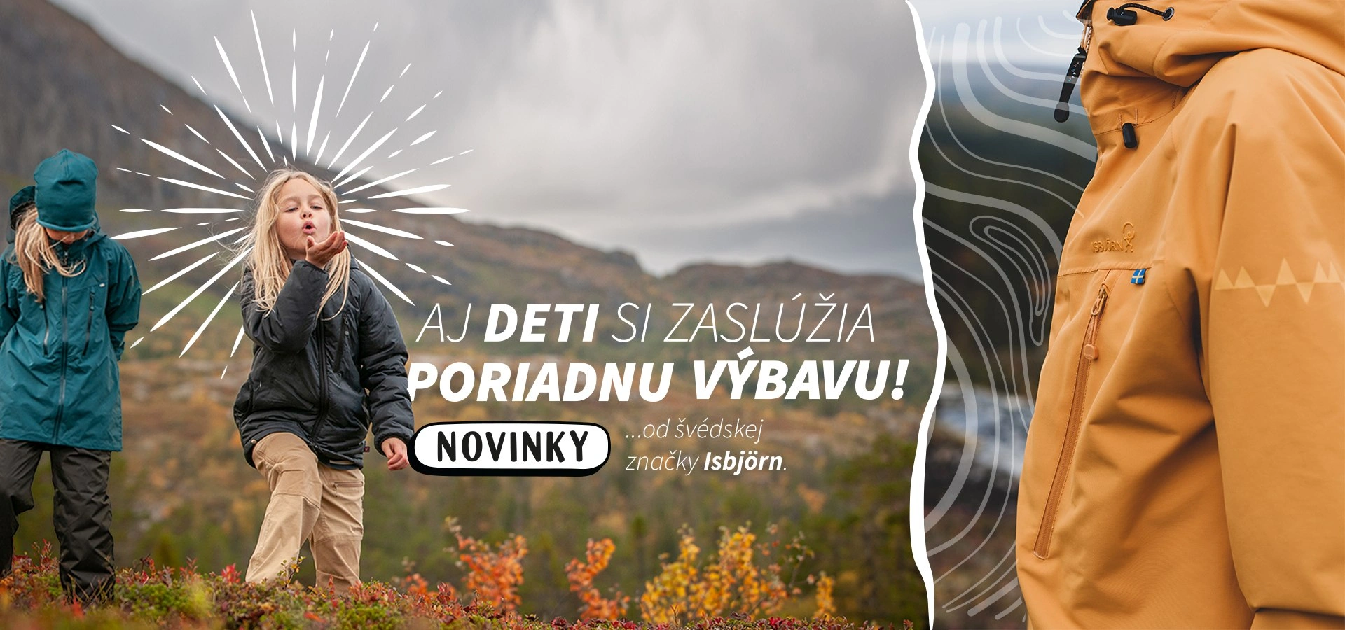 Nov&aacute; kolekcia detsk&eacute;ho oblečenia Isbjorn