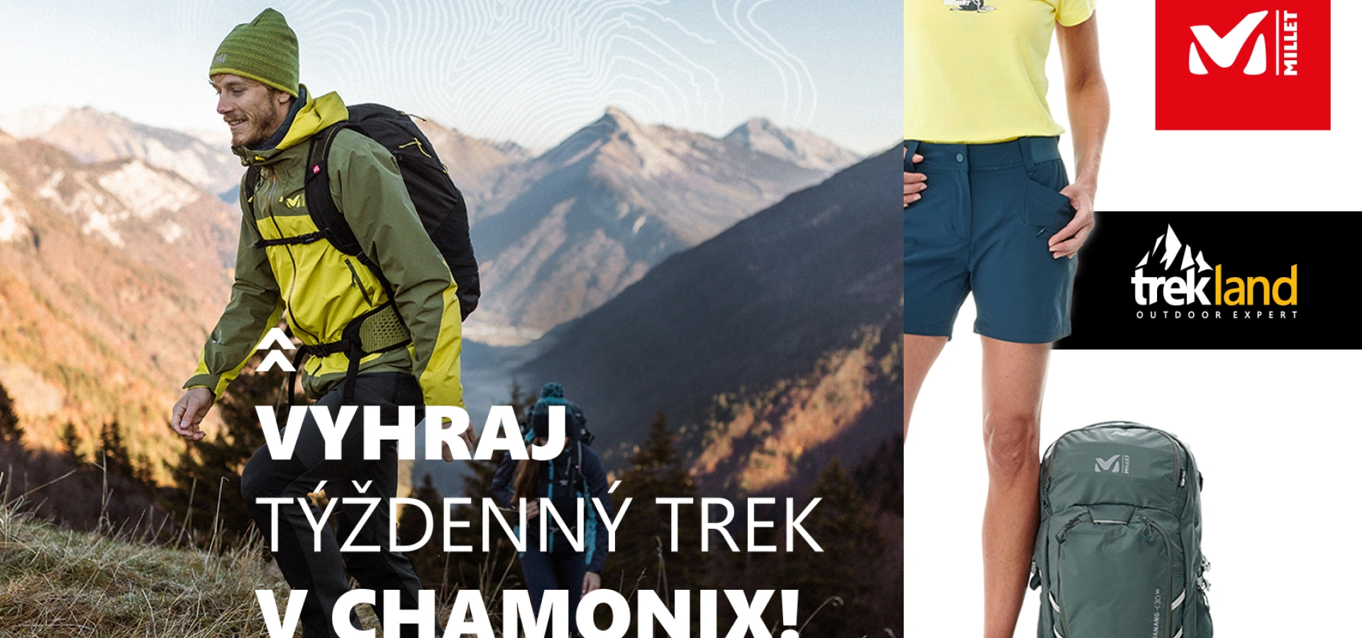 S&uacute;ťaž o t&yacute;ždňov&yacute; trek v Chamonix