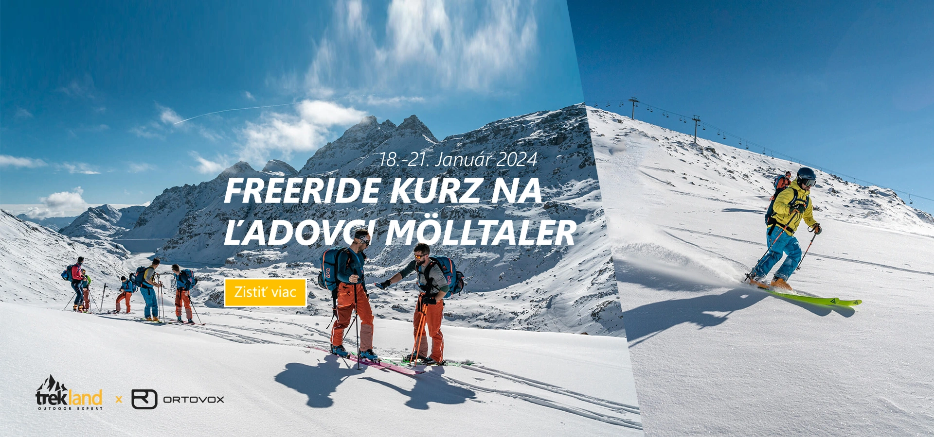 Freeride kurz Trekland X Ortovox