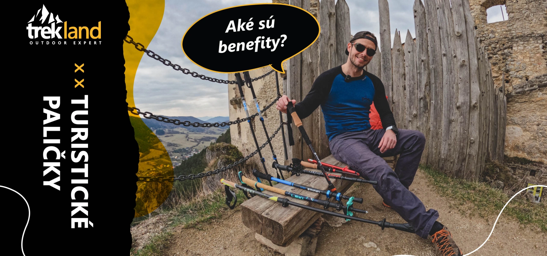 Prečo použ&iacute;vať turistick&eacute; paličky