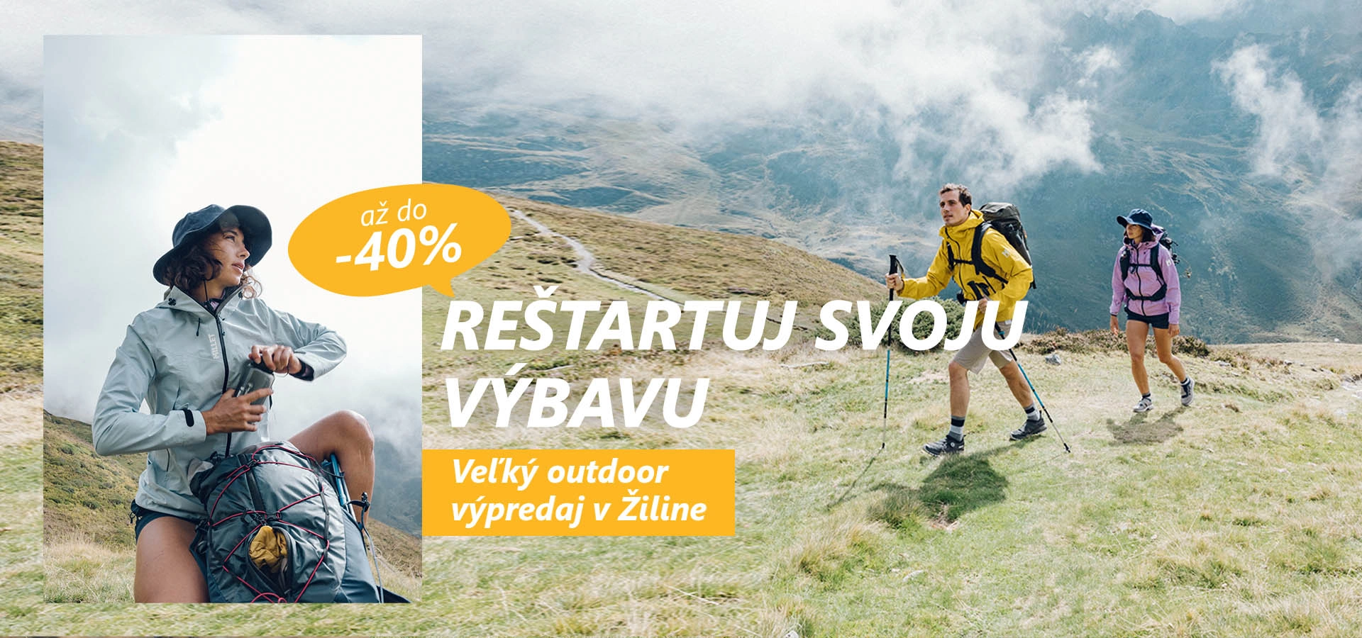 Veľk&yacute; outdoor v&yacute;predaj v Žiline