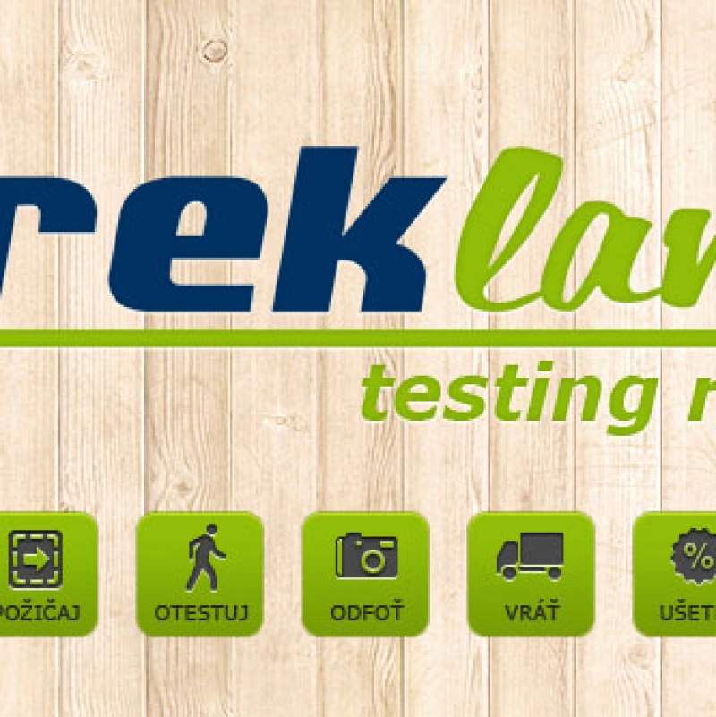 Otestuj produkty v Testing Roome