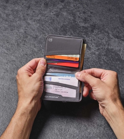 RFID COMPACT WALLET RECYCLED
