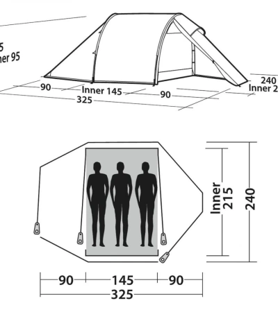 Easy Camp VEGA 300 COMPACT