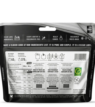 Lyofood KR&Eacute;MOV&Aacute; PARADAJKOV&Aacute; POLIEVKA