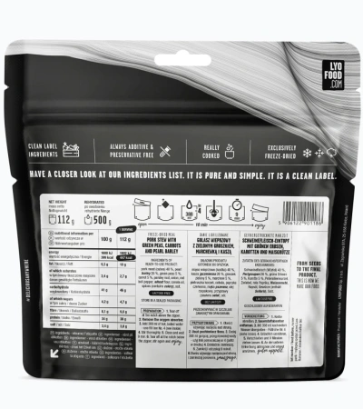 Lyofood DUSENE BRAVČOV&Eacute; S KR&Uacute;PAMI VEĽK&Aacute; PORCIA