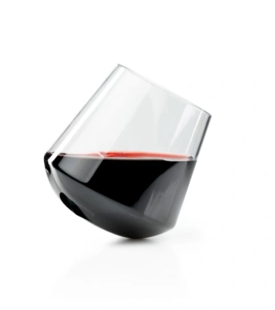 GSI STEMLESS RED WINE GLASS 435ml